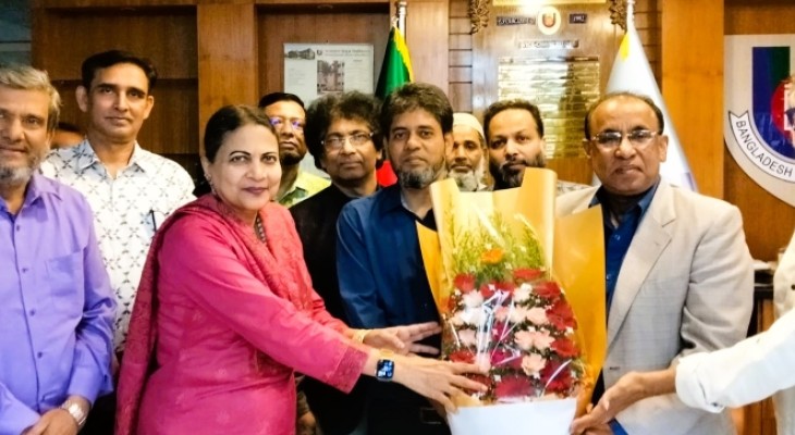 পাবিপ্রবি উপাচার্য কে বাউবি পরিবারের শুভেচ্ছা